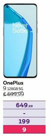 Proximus Oneplus 9 128gb 5g aanbieding