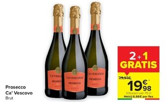 Prosecco Ca' Vescovo