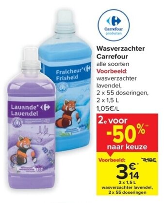 Carrefour Wasverzachter Carrefour aanbieding