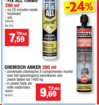 Chemisch Anker 280ml