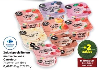 Carrefour Zuivelspecialiteiten met verse kaas Carrefour aanbieding