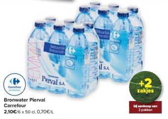 Carrefour Bronwater Pierval Carrefour aanbieding