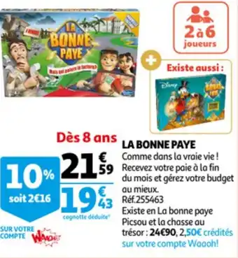 Auchan La Bonne Paye aanbieding