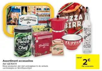 Carrefour Assortiment accessoires aanbieding