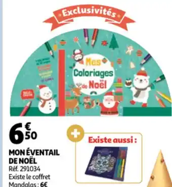 Auchan Mon Eventail De Noel aanbieding