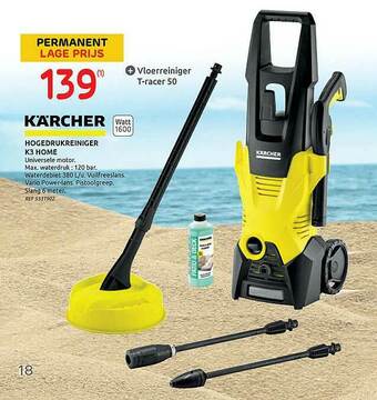 Brico Karcher Hogedrukreiniger K3 Home aanbieding