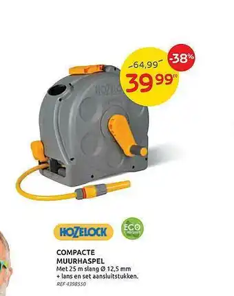 Brico Hozelock Compacte Muurhaspel aanbieding