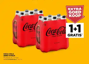 Jumbo Coca-Cola Zero 6-Pack Multupack 6x 1.5L 1+1 Gratis aanbieding