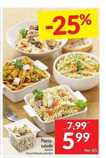 Pastasalade -25%