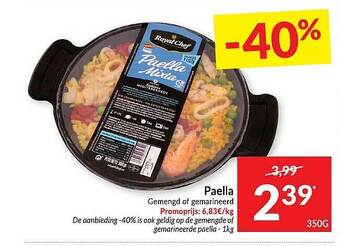 Intermarché Paella Gemengd Of Gemarineerd aanbieding