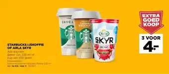 Jumbo Starbucks IJskoffie of Arla Skyr Alle Soorten aanbieding