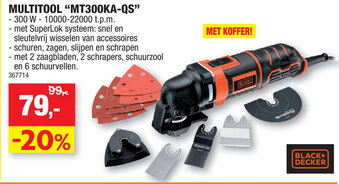 Hubo Multitool MT300KA-QS aanbieding