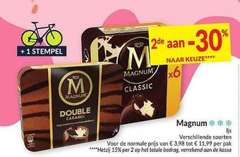 Intermarché Magnum Ijs aanbieding
