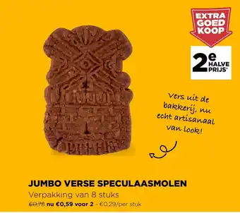 Jumbo Jumbo Verse Speculaasmolen Verpakking van 8 Stuks aanbieding