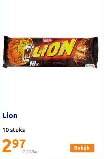 Action Lion 10 Stuks aanbieding