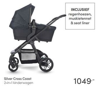 Baby & Tiener Silver cross coast 2-in-1 kinderwagen aanbieding