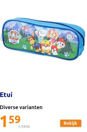 Action Etui aanbieding