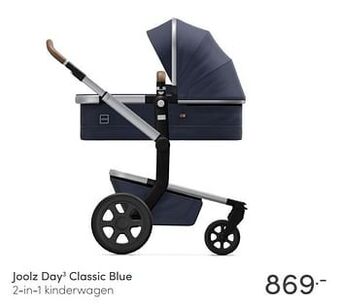 Joolz day3 classic blue 2-in-1 kinderwagen