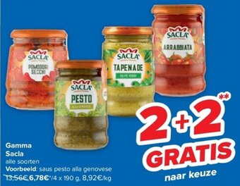 Carrefour Gamma Sacla aanbieding