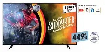Electro Depot Samsung TV UHD 4K 138cm 55" UE55TU7092 aanbieding