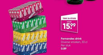 Big Bazar Fernandes drink aanbieding
