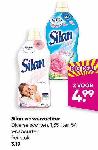 Big Bazar Silan wasverzachter aanbieding