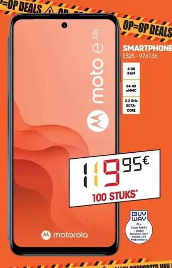 Electro Depot Moto e 32s Smartphone E32S - 976136 aanbieding
