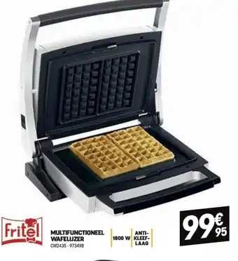 Friitel Multifunctioneel Wafelijzer CW2435 - 973498
