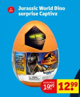 Kruidvat Jurassic World dino surprise captivz aanbieding