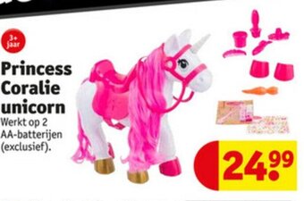 Kruidvat Princess Coralie unicorn aanbieding