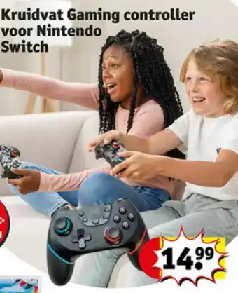 Kruidvat Kruidvat Gaming controller voor Nintendo switch aanbieding