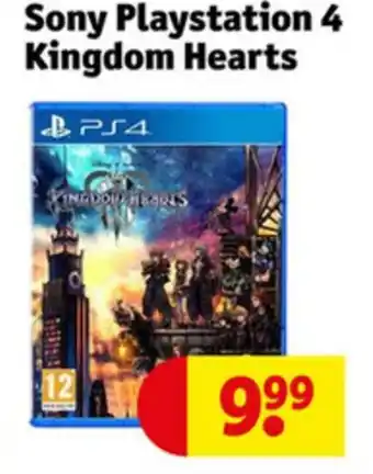 Kruidvat Sony Playstation 4 Kingdom Hearts aanbieding
