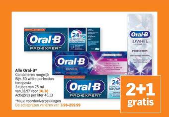Albert Heijn Oral-b aanbieding