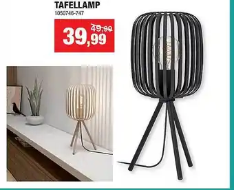 Hubo Tafellamp aanbieding