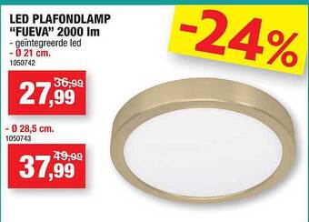 Hubo Led plafondlamp aanbieding