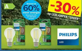 Hubo Philips op ledlampen aanbieding