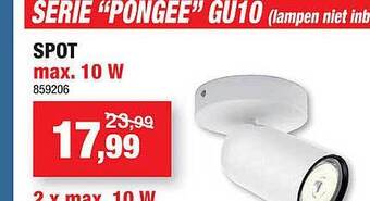 Hubo Spot aanbieding