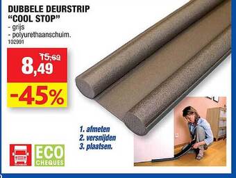 Hubo Dubbele deurstrip aanbieding