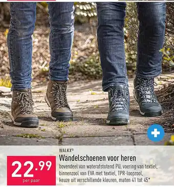 ALDI Walkx wandelschoenen voor here aanbieding