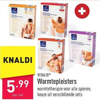 ALDI Vitalis warmtepleisters aanbieding