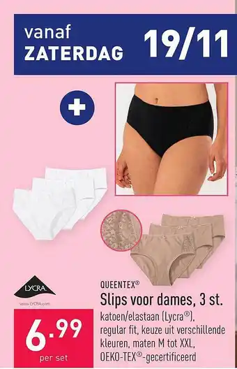 Queentex ondergoed aldi sale