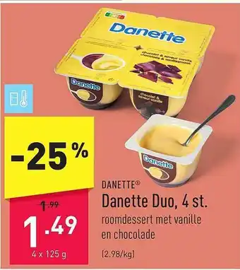 Danette duo, 4 st