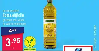 ALDI El cultivador extra olijfolie aanbieding