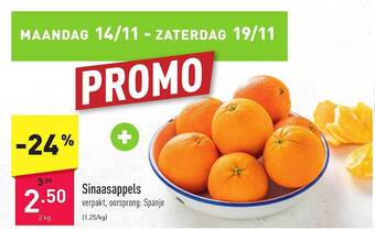 ALDI Sinaasappels aanbieding
