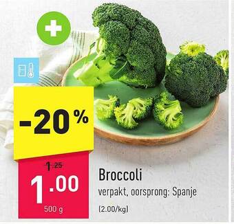 ALDI Broccoli aanbieding