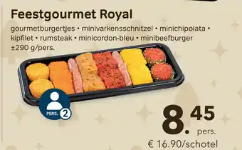 Feestgourmet royal ±290G/pers