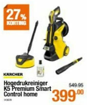 Cevo Kärcher hogedrukreiniger k5 premium smart control home aanbieding