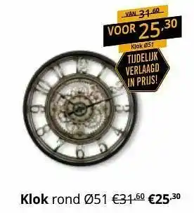 Klok rond