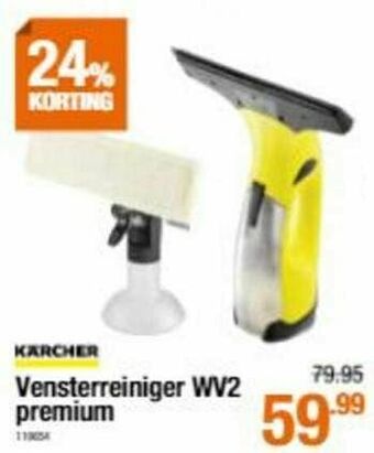 Cevo Kärcher vensterreiniger wv2 premium aanbieding