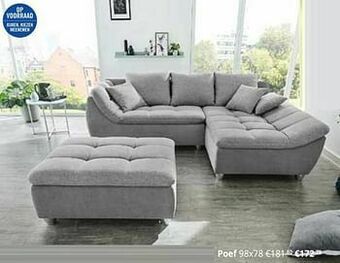 YGO Poef aanbieding